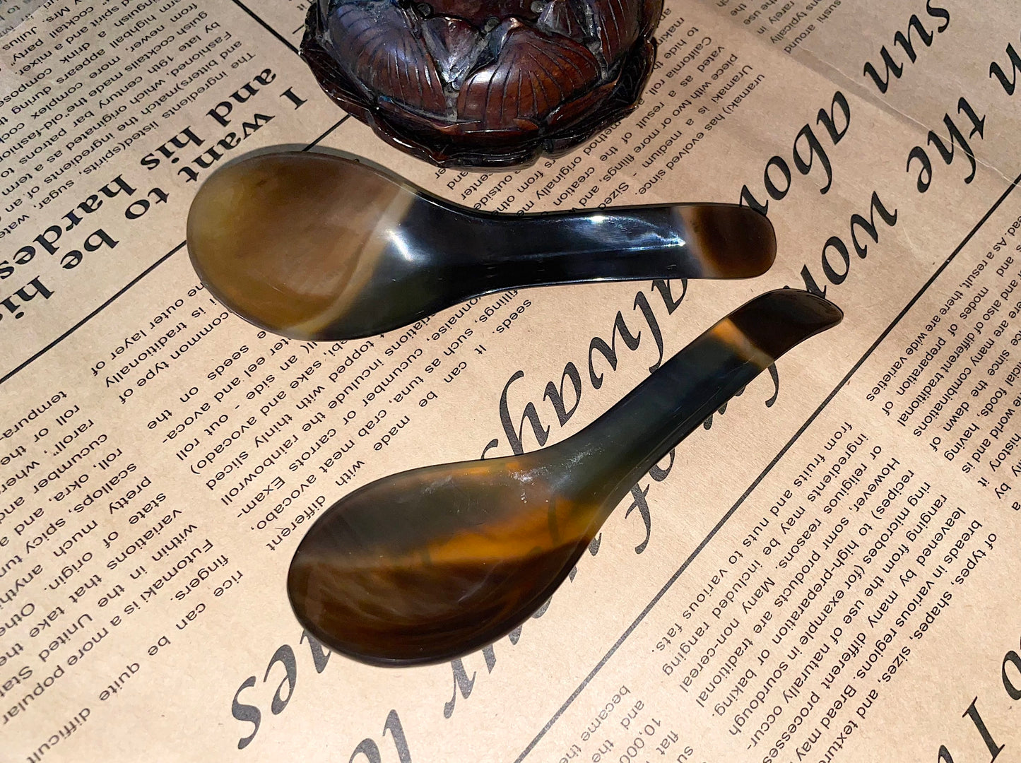 Handcrafted Vietnamese Buffalo Horn Spoon