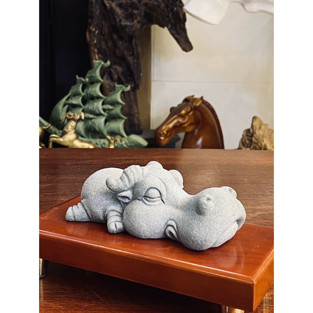 Cute Artificial Animal Sleep For Desk Decoration And Meaningful Gifts.
