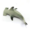 Hammerhead Shark Fish Figurine Ceramic Hand Paint Miniature Craft Collectible