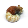 ZOOCRAFT Ceramic Red Panda Figurine Animal Craft Miniature Collectible Porcelain DIY Gift