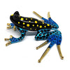 ZOOCRAFT Collectible Frog Figurines Blown Glass Hand Painted Animals Lovers Gift Collection Miniature Home Garden DIY Decor