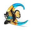 Glass Angel Fish Figurine Aquarium Handicraft Miniature Hand Blown Collectibles