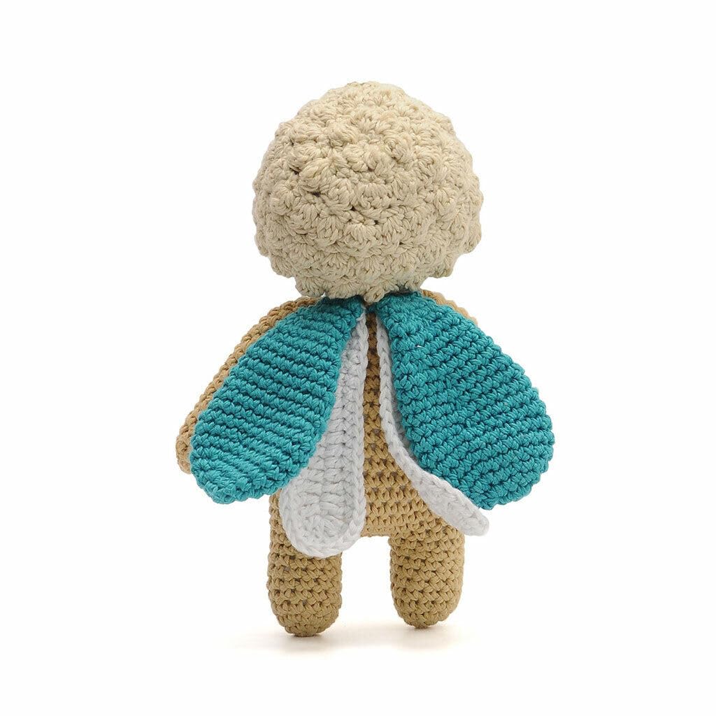 Insect Collection Handmade Amigurumi Stuffed Toy Crochet Doll VAC (Green Grass Bug)