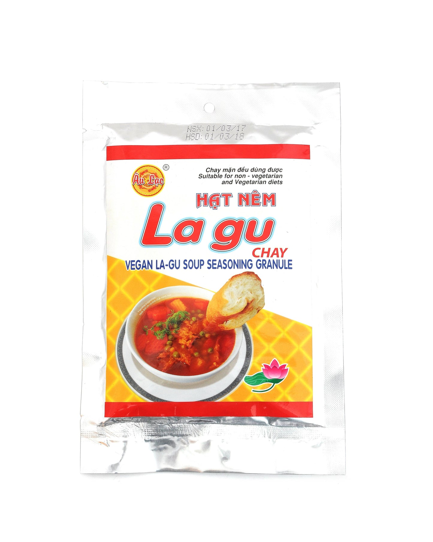 Au Lac Vegan La-gu Soup Seasoning Granule - Suitable For Both Vegetarians And Non-vegetarians.