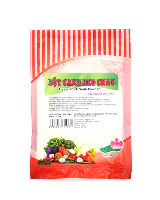 Au Lac Vegan Pork Soup Powder - Suitable For Both Vegetarians And Non-vegetarians.