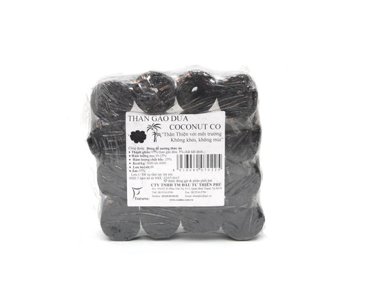 Coconut Co Vietnamese Natural Charcoal Coconut Shell Briquettes Coal BBQ