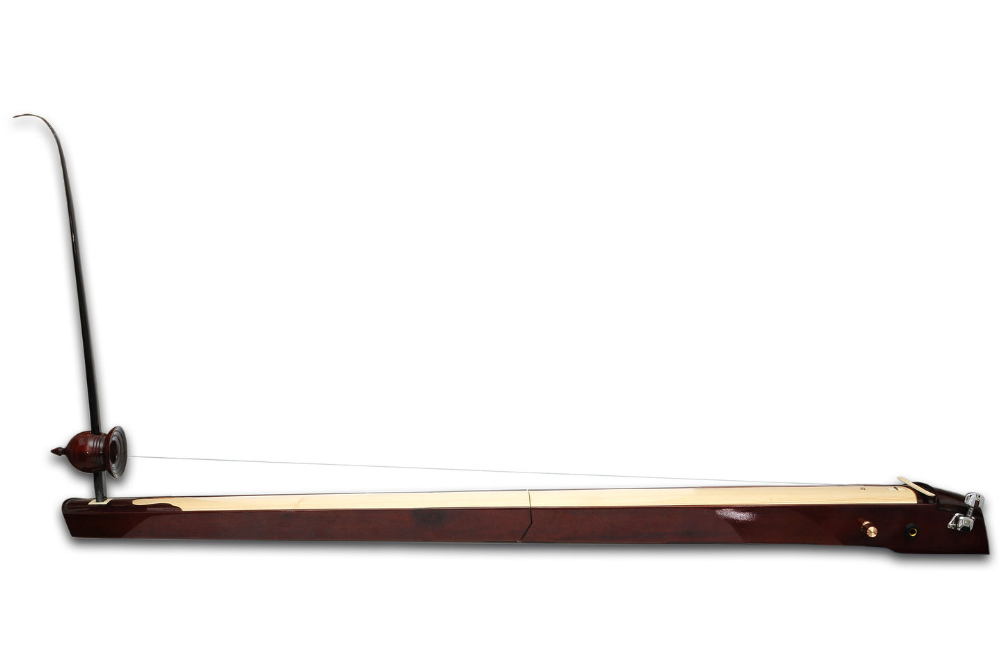 Portable VIETNAMESE Violin Electric DAN BAU Dan Bao & Case Monochord Zither Musical Instrument