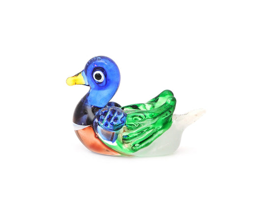 Vietguild's  Ducks Handmade Vietnamese Glass Figurine Statue