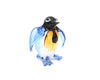 Vietguild's  Penguin Handmade Vietnamese Glass Figurine Statue