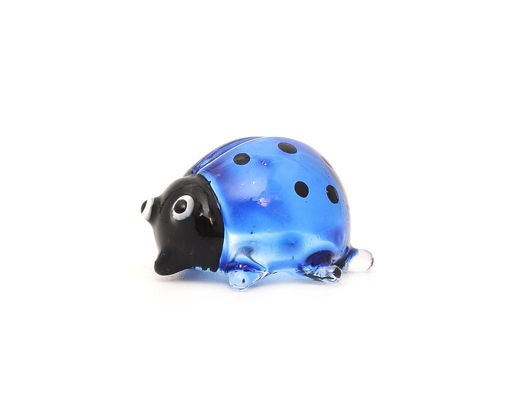 Vietguild's  Ladybug Handmade Vietnamese Glass Figurine Statue