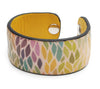 Palm Leaves Patterns Print Handmade Leather Bracelet Jewelry HLB_01