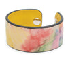 Watercolor Lovely Patterns Print Handmade Leather Bracelet Jewelry HLB_01
