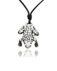 Frog Toad Prince 92.5 Sterling Silver Gold Brass Charm Necklace Pendant Jewelry (Copy)