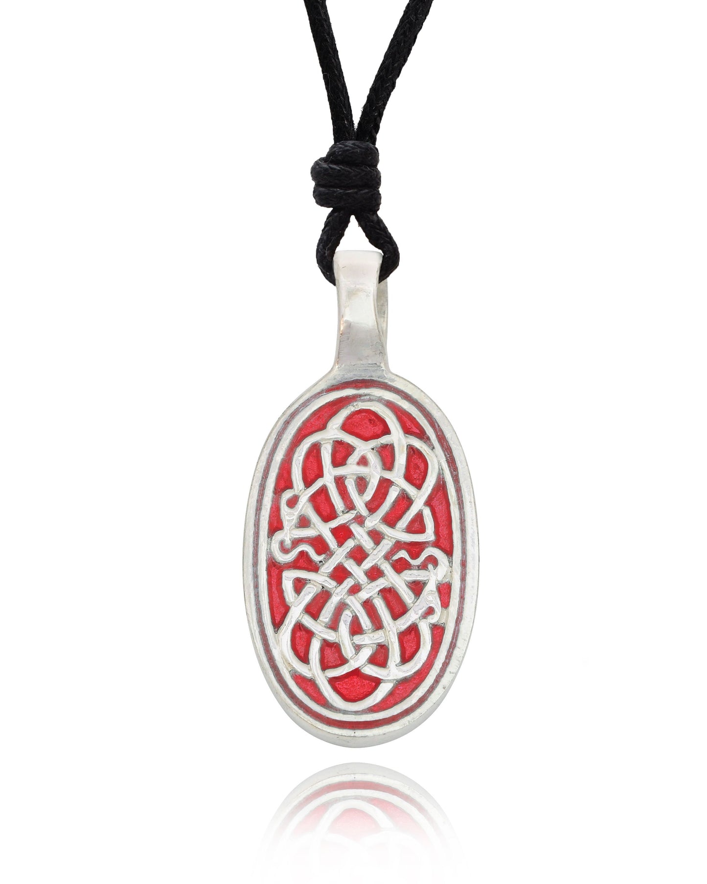 New Celtic Design Silver Pewter Charm Necklace Pendant Jewelry