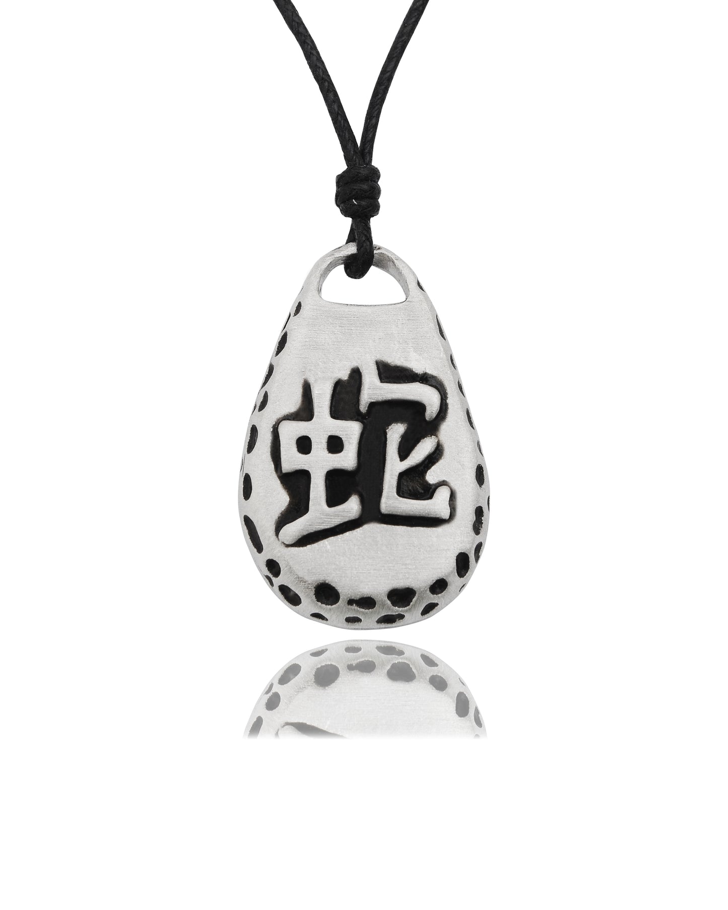 Chinese Zodiac Silver Pewter Charm Necklace Pendant Jewelry
