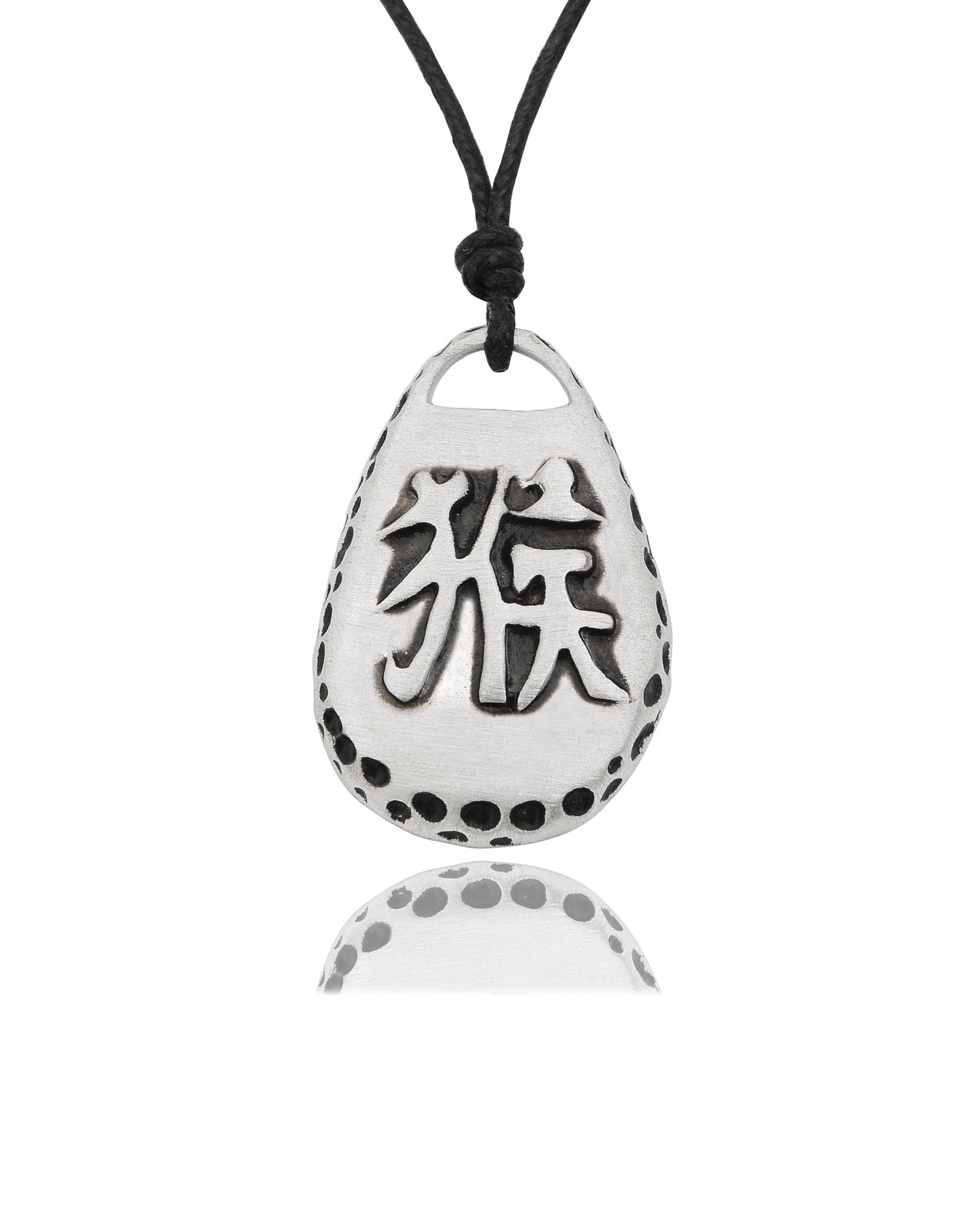 Chinese Zodiac Silver Pewter Charm Necklace Pendant Jewelry