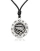 Egyptian Eye of Ra Horus Silver Pewter Gold Brass Charm Necklace Pendant Jewelry