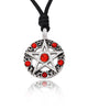 Pentagram Silver Pewter Charm Necklace Pendant Jewelry