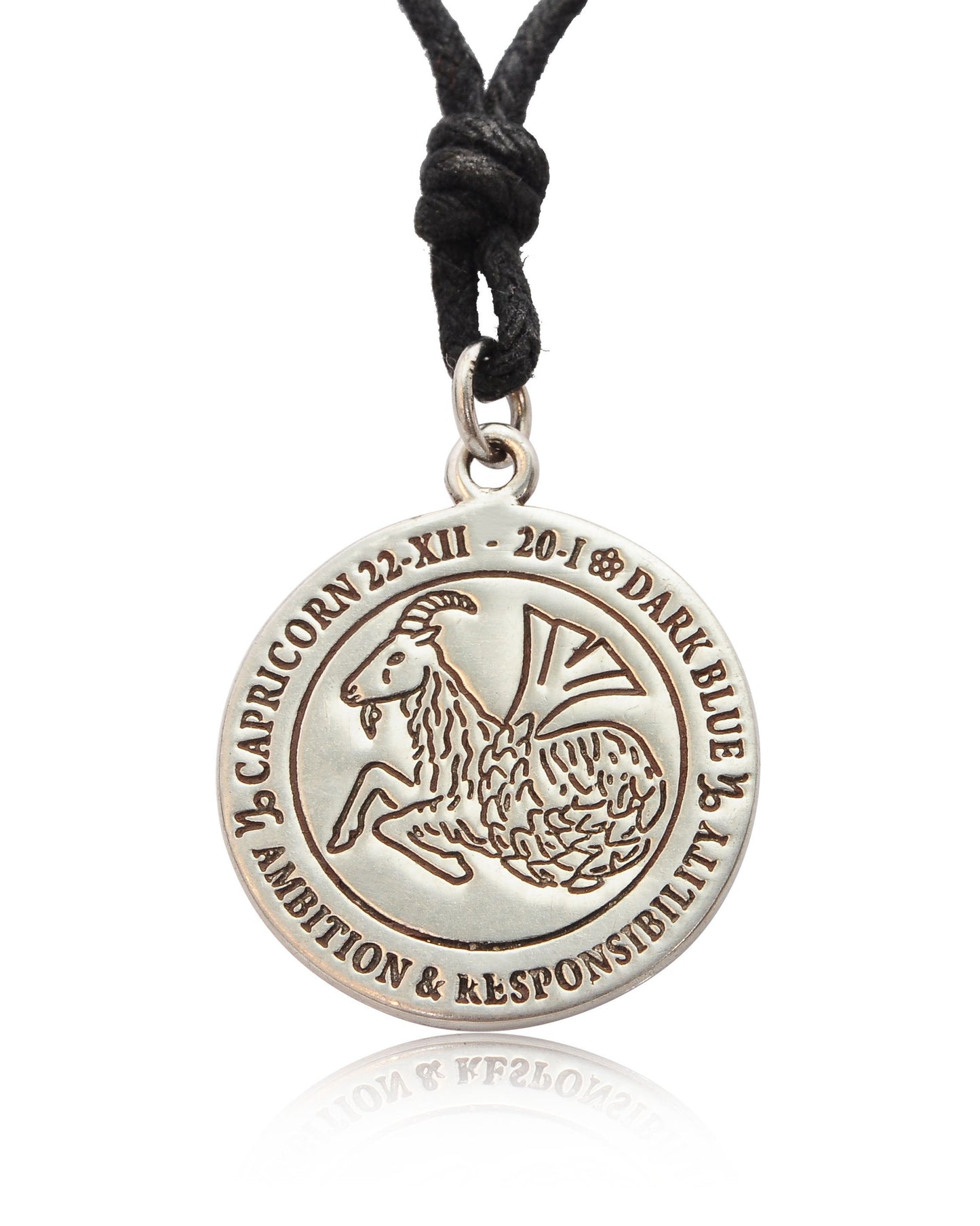 Astrology Horoscope Silver Pewter Charm Necklace Pendant Jewelry
