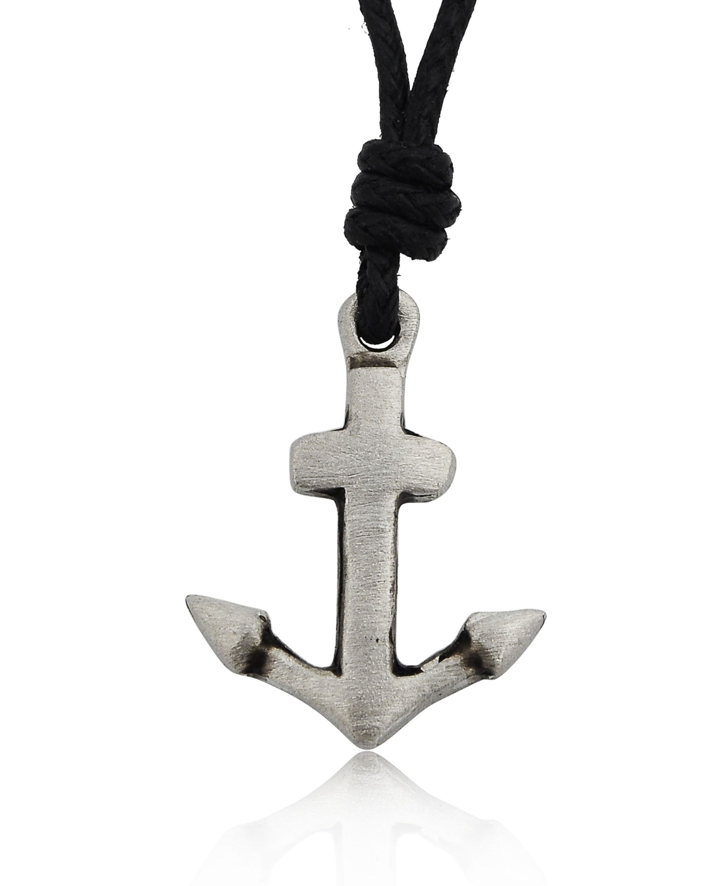 Flawless Anchor Ship Boat Pewter Brass Sterling Silver Necklace Pendant Jewelry