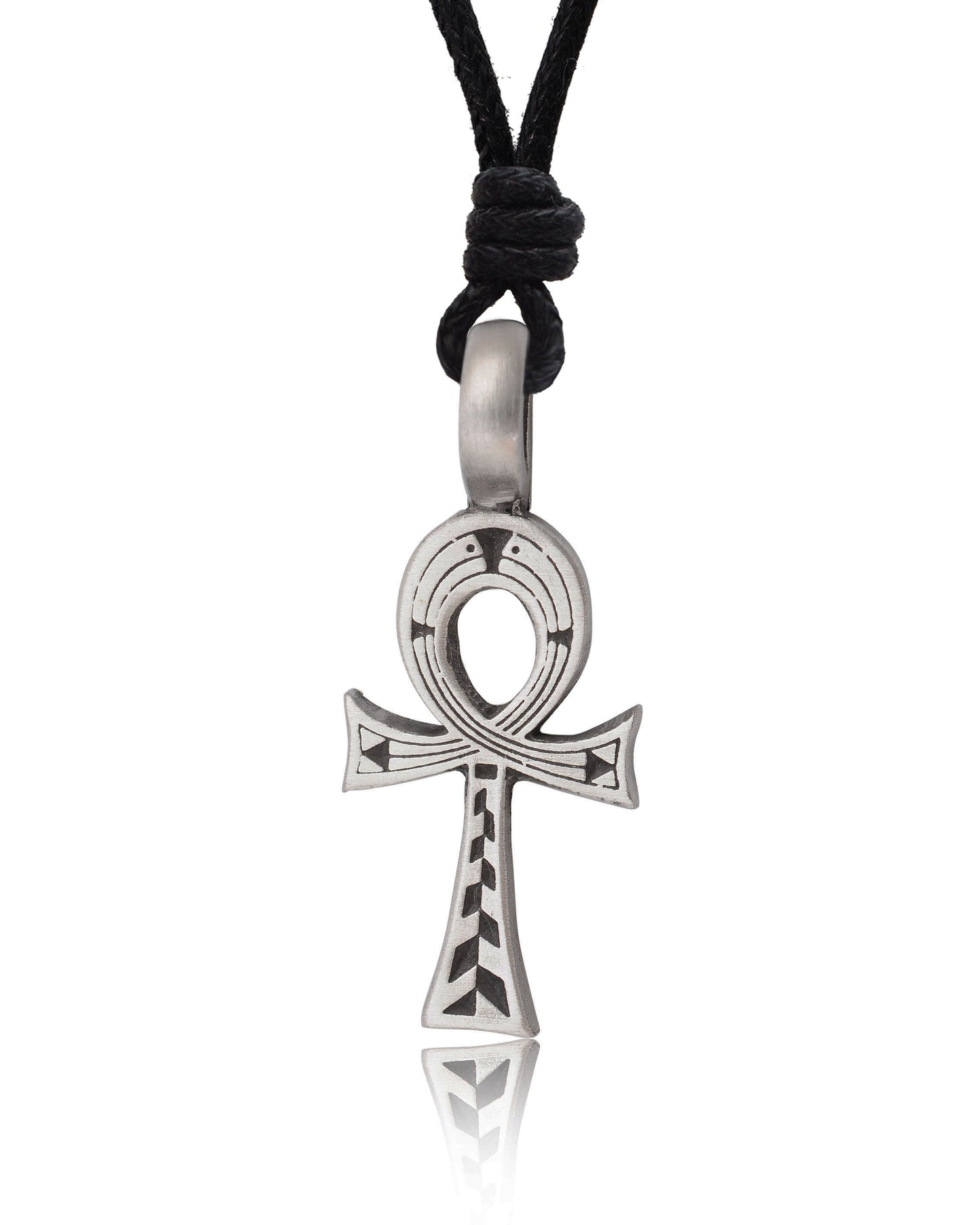 New Egyptian Ankh Silver Pewter Gold Brass Charm Necklace Pendant Jewelry
