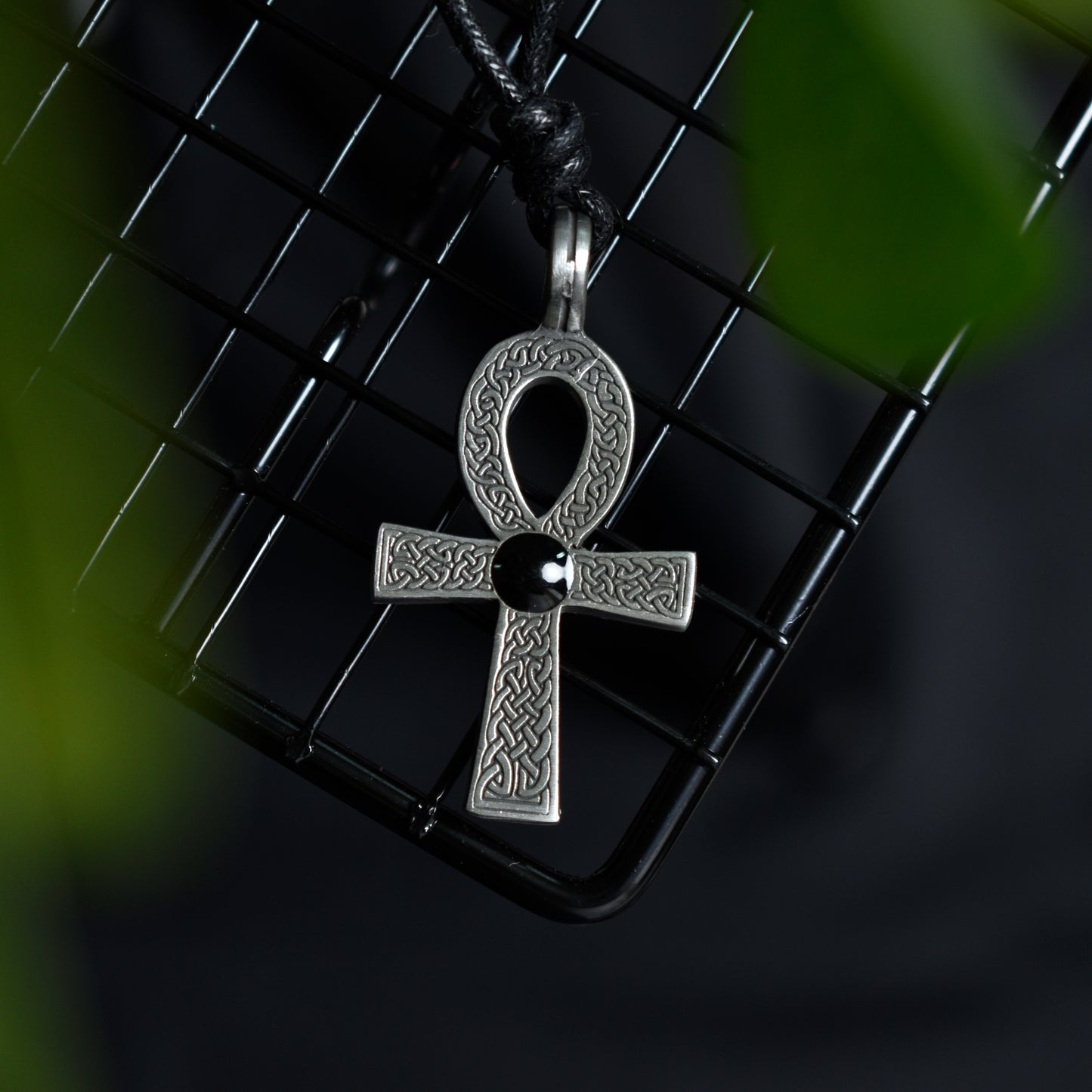 Egyptian Ankh Silver Pewter Charm Necklace Pendant Jewelry