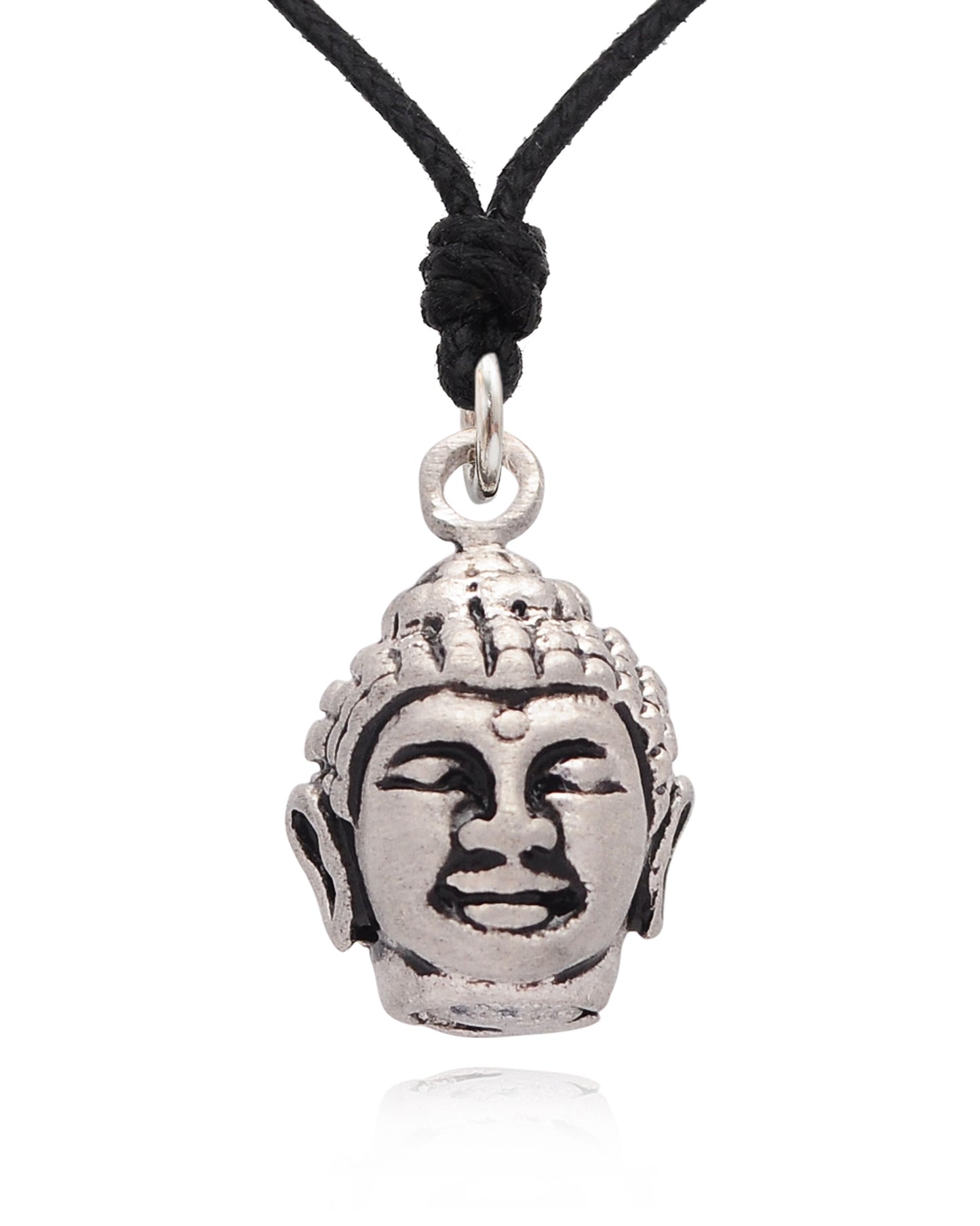 Unique Buddha Sterling-silver Pewter Brass Charm Necklace Pendant Jewelry