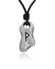 The Elder Futhark Viking Runes Silver Pewter Charm Necklace Pendant Jewelry