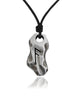 The Elder Futhark Viking Runes Silver Pewter Charm Necklace Pendant Jewelry