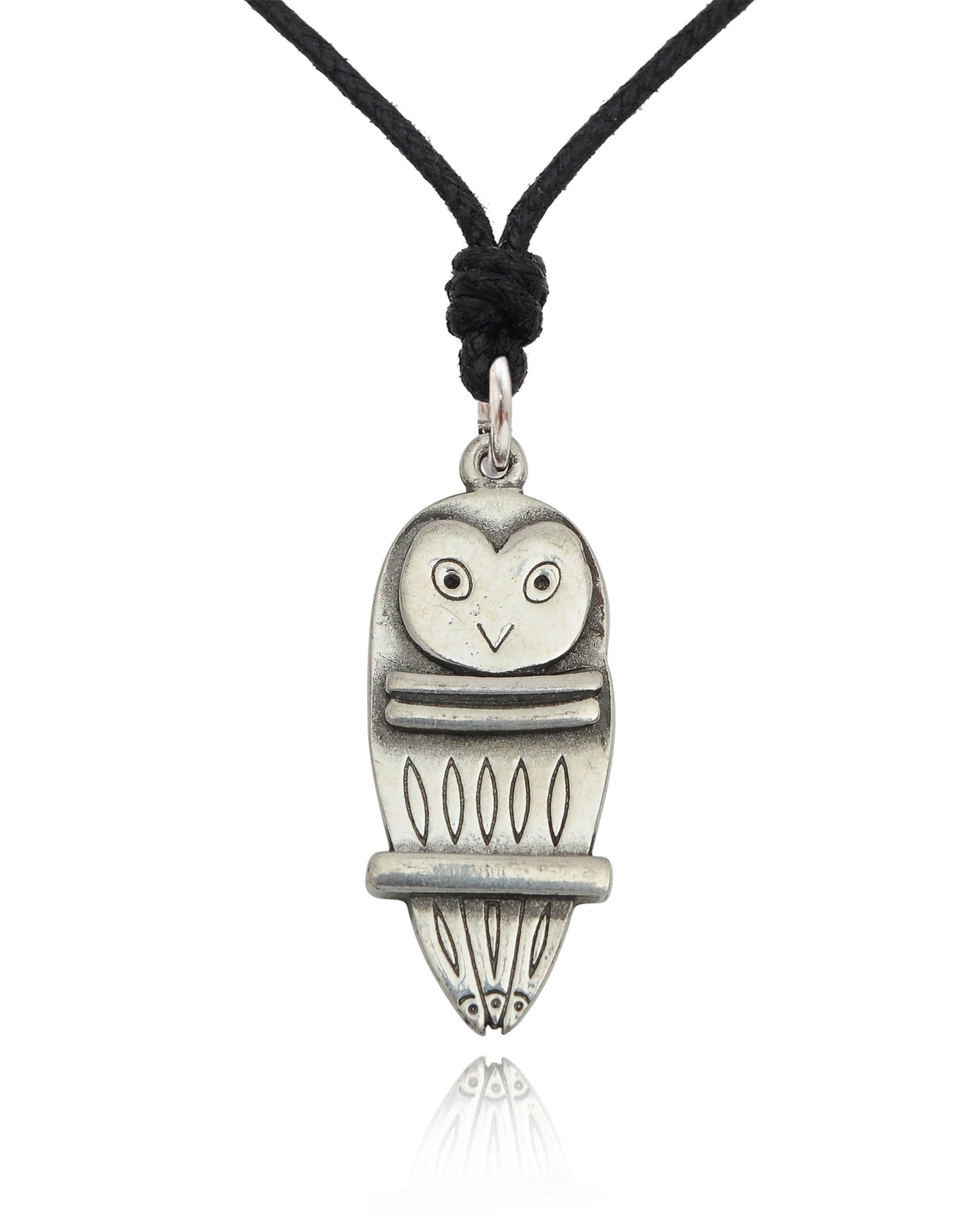 Owls Silver Pewter Gold Brass Charm Necklace Pendant Jewelry