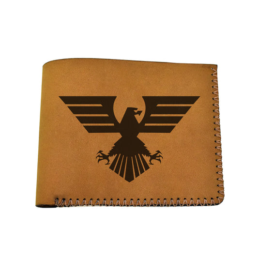 Men's Celtic Phoenix Handmade Genuine Leather Blocking Bifold Wallet MHLT_02_BRN