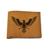 Men's Celtic Phoenix Handmade Genuine Leather Blocking Bifold Wallet MHLT_02_BRN