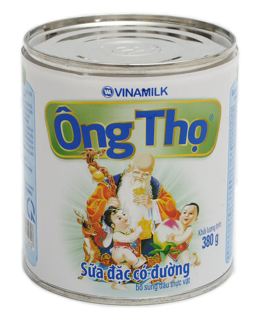 Vinamilk Ong Tho Sweetened Condense Milk Ngoi Sao Can Vietnamese Iced Coffee 380 Grams