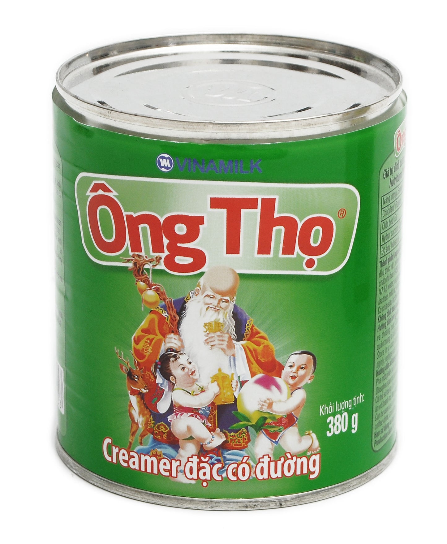 Vinamilk Ong Tho Sweetened Condense Milk Ngoi Sao Can Vietnamese Iced Coffee 380 Grams