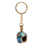 Motorcycle Helmet Handmade Brass Keychains Keyrings MKC