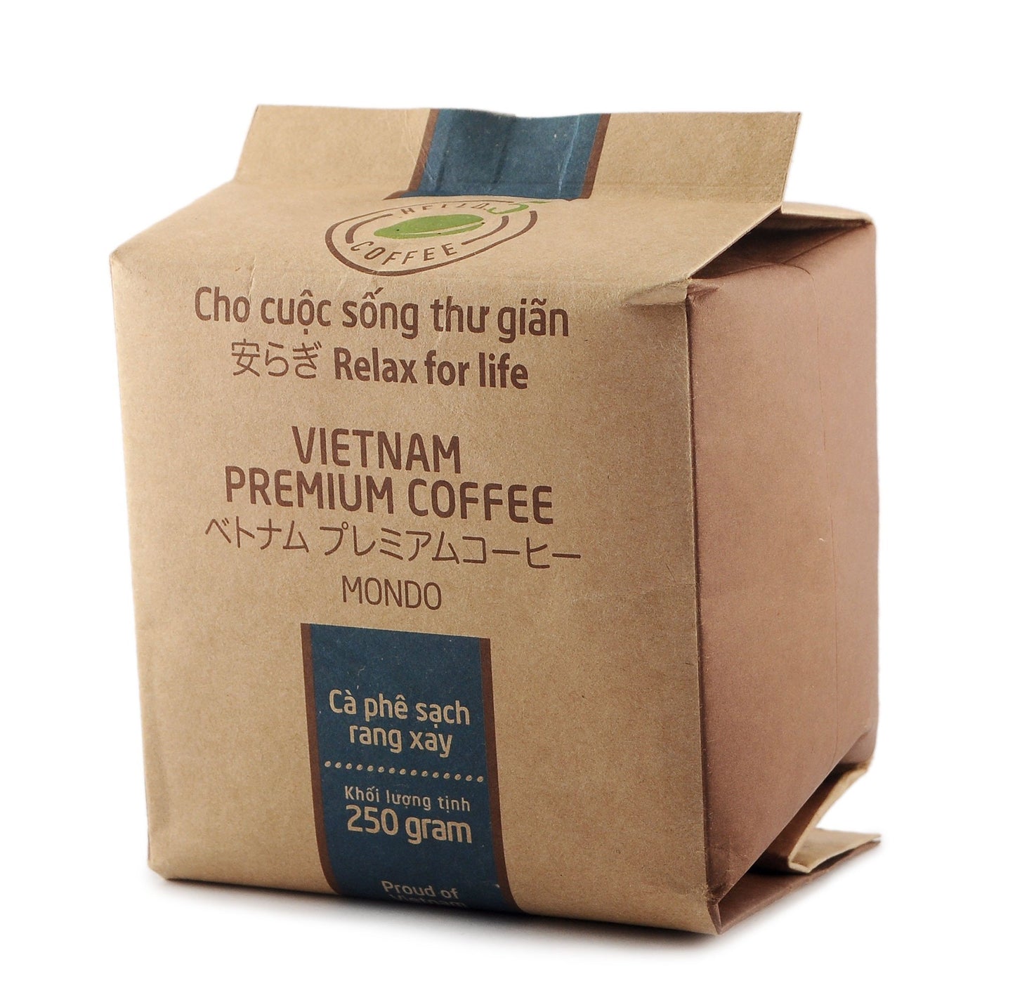 Hello 5 Vietnamese Premium Coffee 250 Grams  Organic, Original, Deluxe, Regular, Mondo