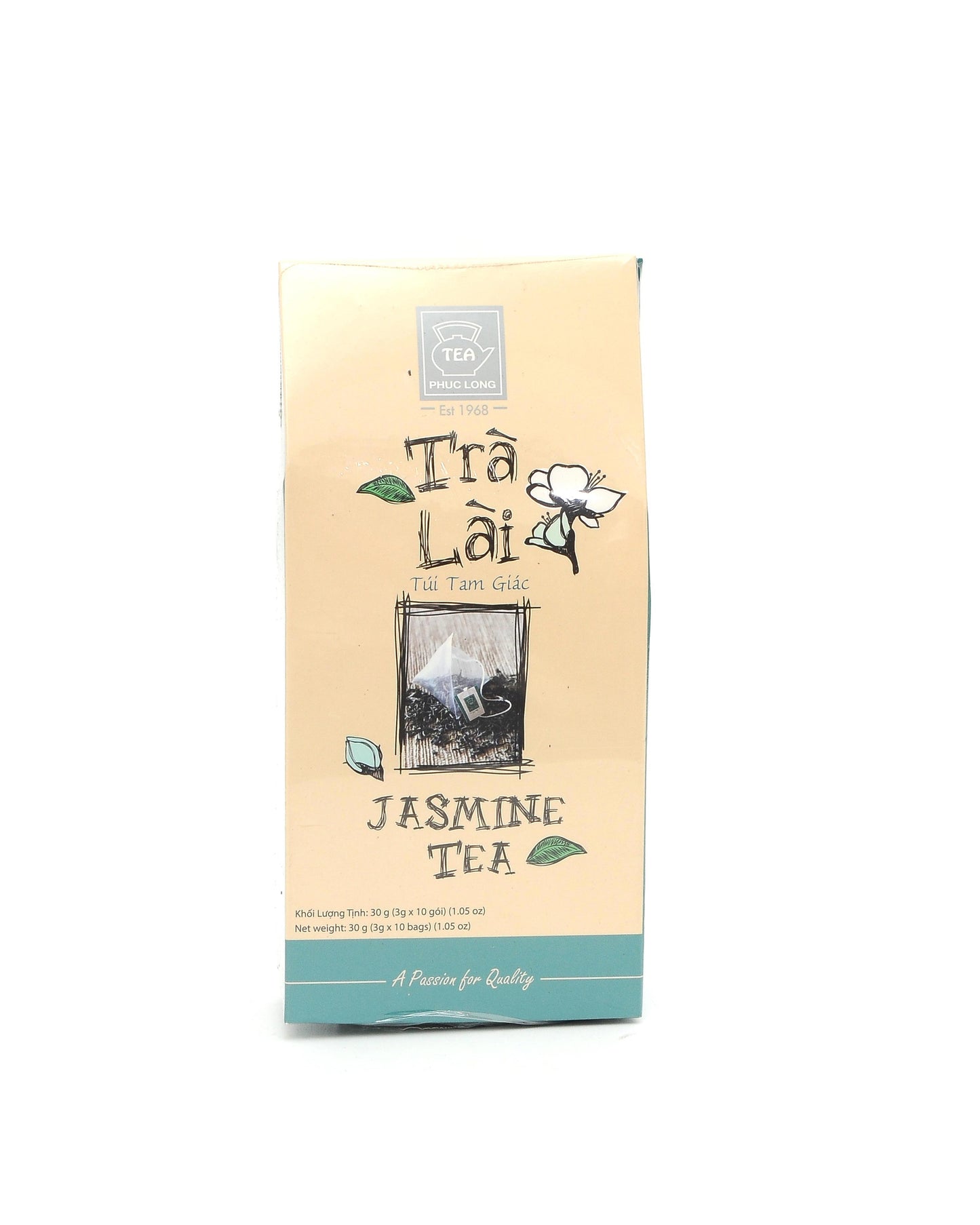 Phuc Long Vietnamese Tea In Triangle Tea Bags
