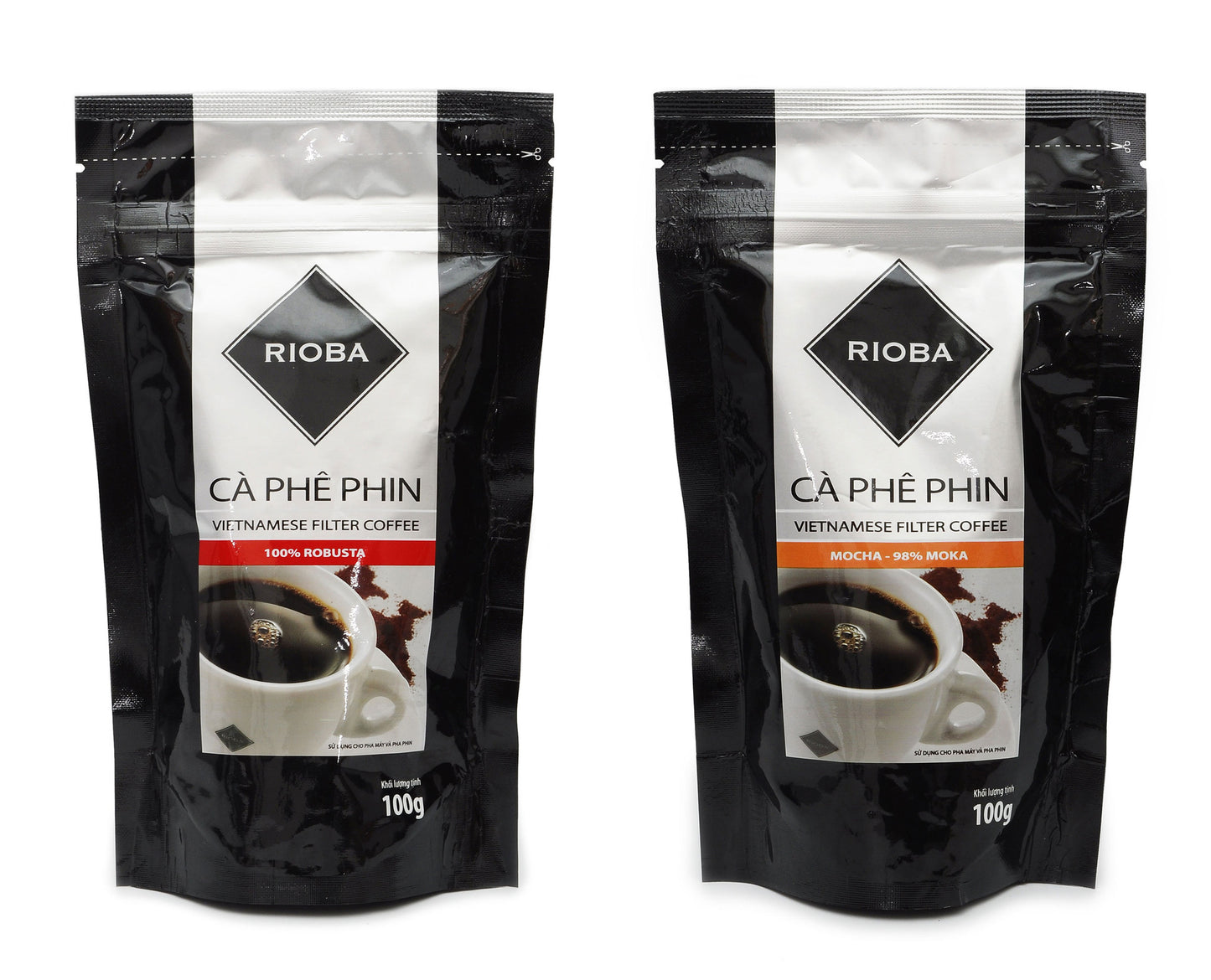Rioba Vietnamese Filter Coffee – Pure Moka & Robusta Coffee