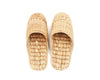 Natural Handmade - Closed Toe Slippers for Men and Ladies - Hand Woven Water Hyacinth