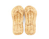Natural Handmade - Flip-flops Slippers for Men and Ladies - Hand Woven Water Hyacinth - Crochet Style