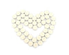 Stark White Unscented High Quality Wax Blend Tea Light Candles