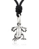 Frog Toad Prince 92.5 Sterling Silver Gold Brass Charm Necklace Pendant Jewelry (Copy)