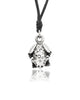 Frog Toad Prince 92.5 Sterling Silver Gold Brass Charm Necklace Pendant Jewelry (Copy)