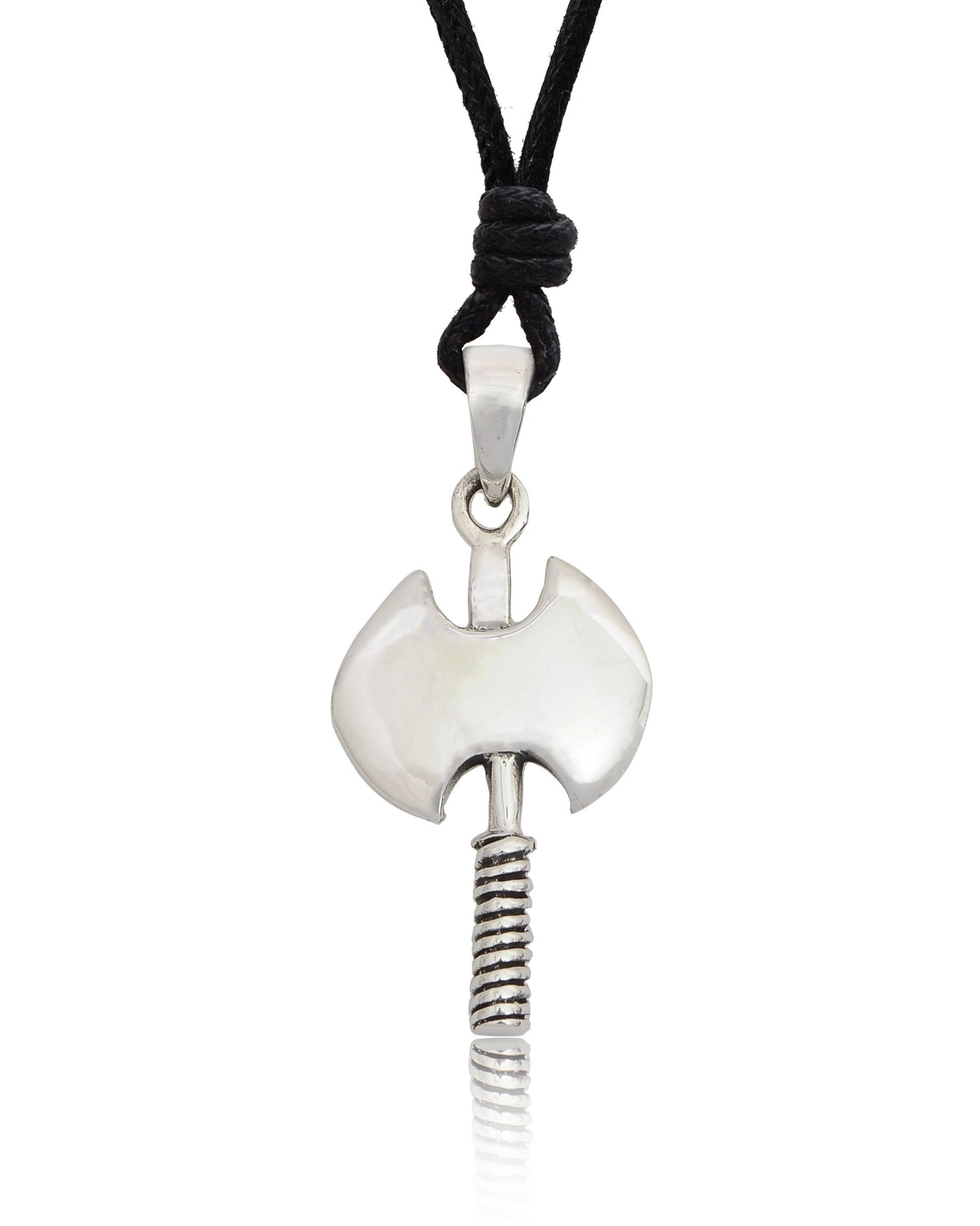 Beautiful Axe Pewter Sterling-silver Brass Charm Necklace Pendant Jewelry