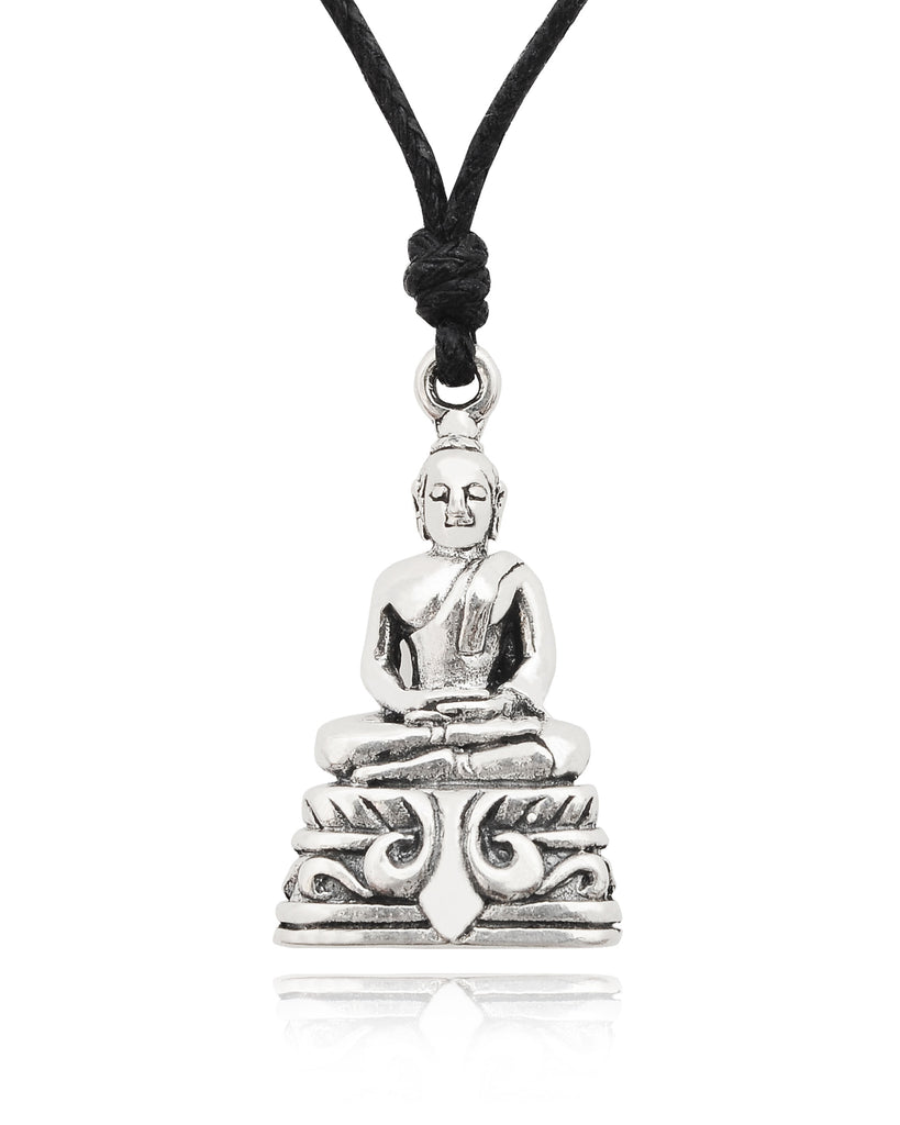 Seven Days Of The Week Buddha Sterling-silver Pewter Brass Charm Necklace Pendant Jewelry