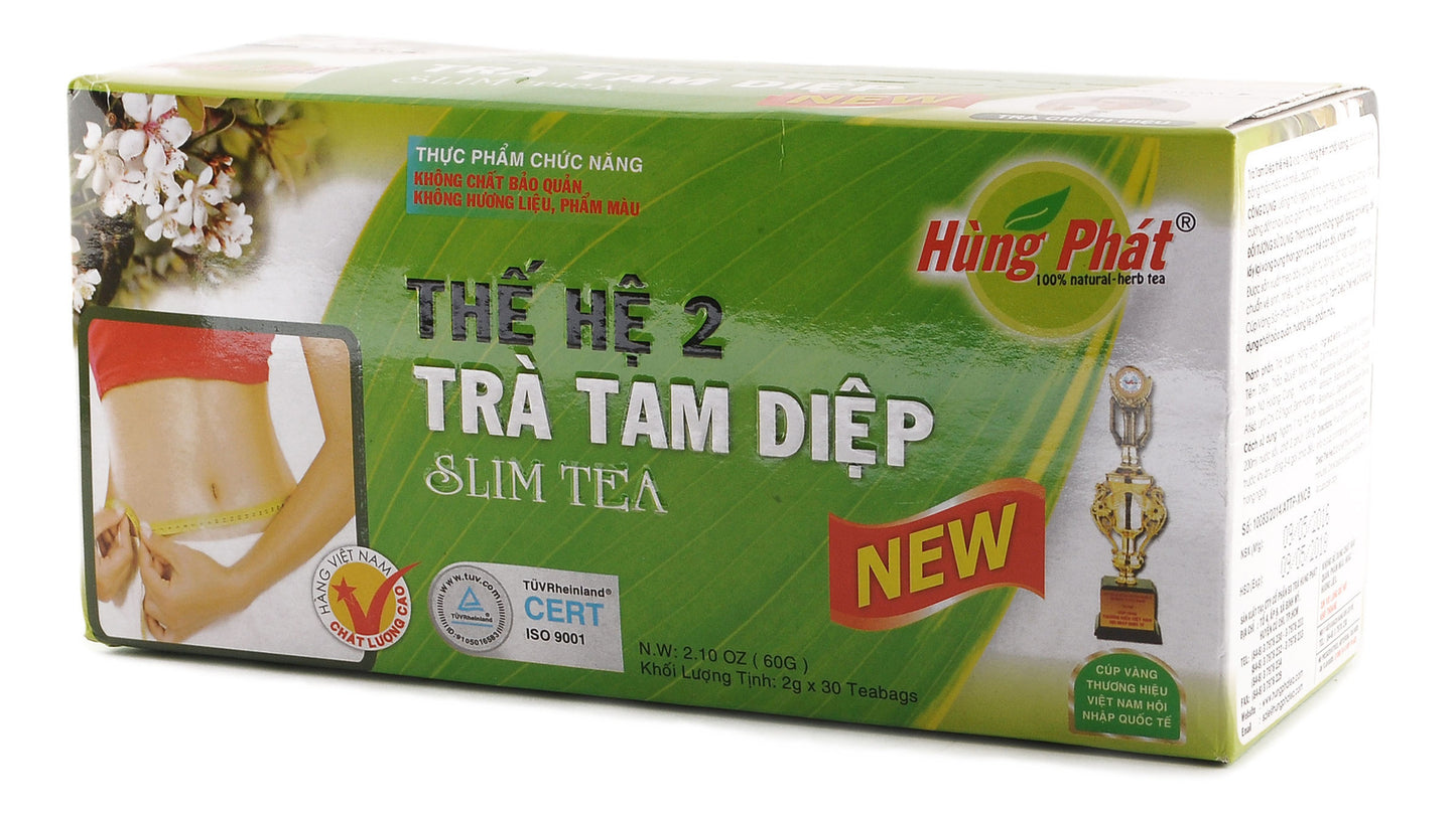 Hung Phat Tea 25-30 Bags 1 Box Vietnamese Slim Weight Loss