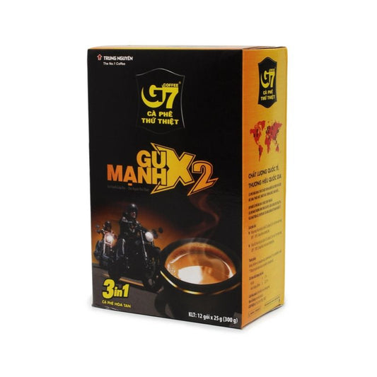 Trung Nguyen G7 Coffee Strong Gourmet X2 3in1-Vietnam Coffee