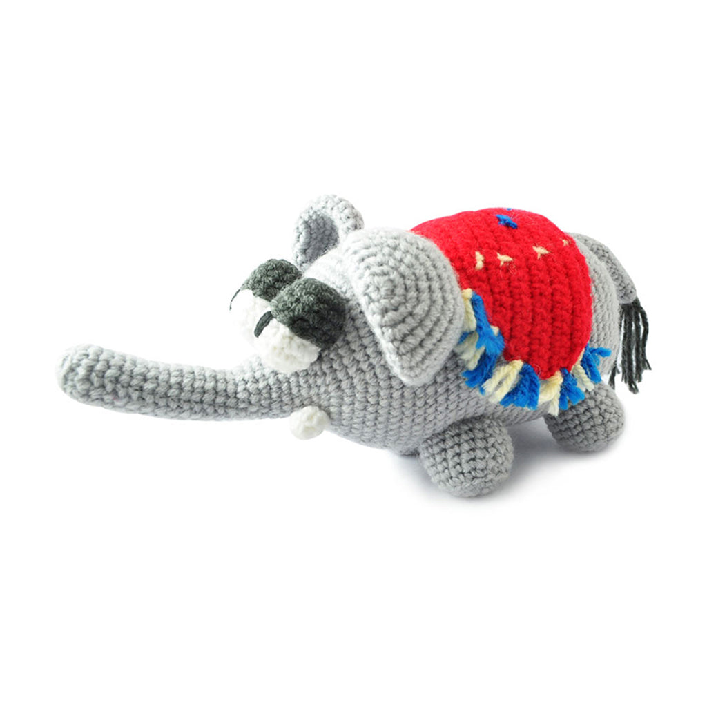 Gray Elephants Handmade Amigurumi Stuffed Toy Knit Crochet Doll VAC
