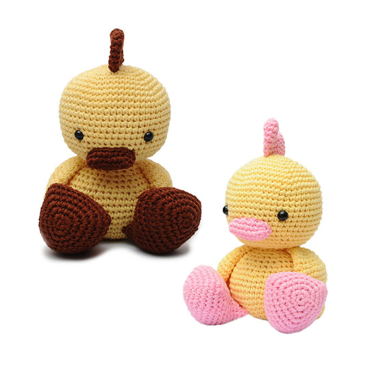 Ducks Handmade Amigurumi Stuffed Toy Knit Crochet Doll VAC