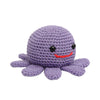 Purple Octopus Handmade Amigurumi Stuffed Toy Knit Crochet Doll VAC